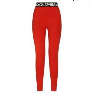 Dolce & Gabbana
logo-waist leggings